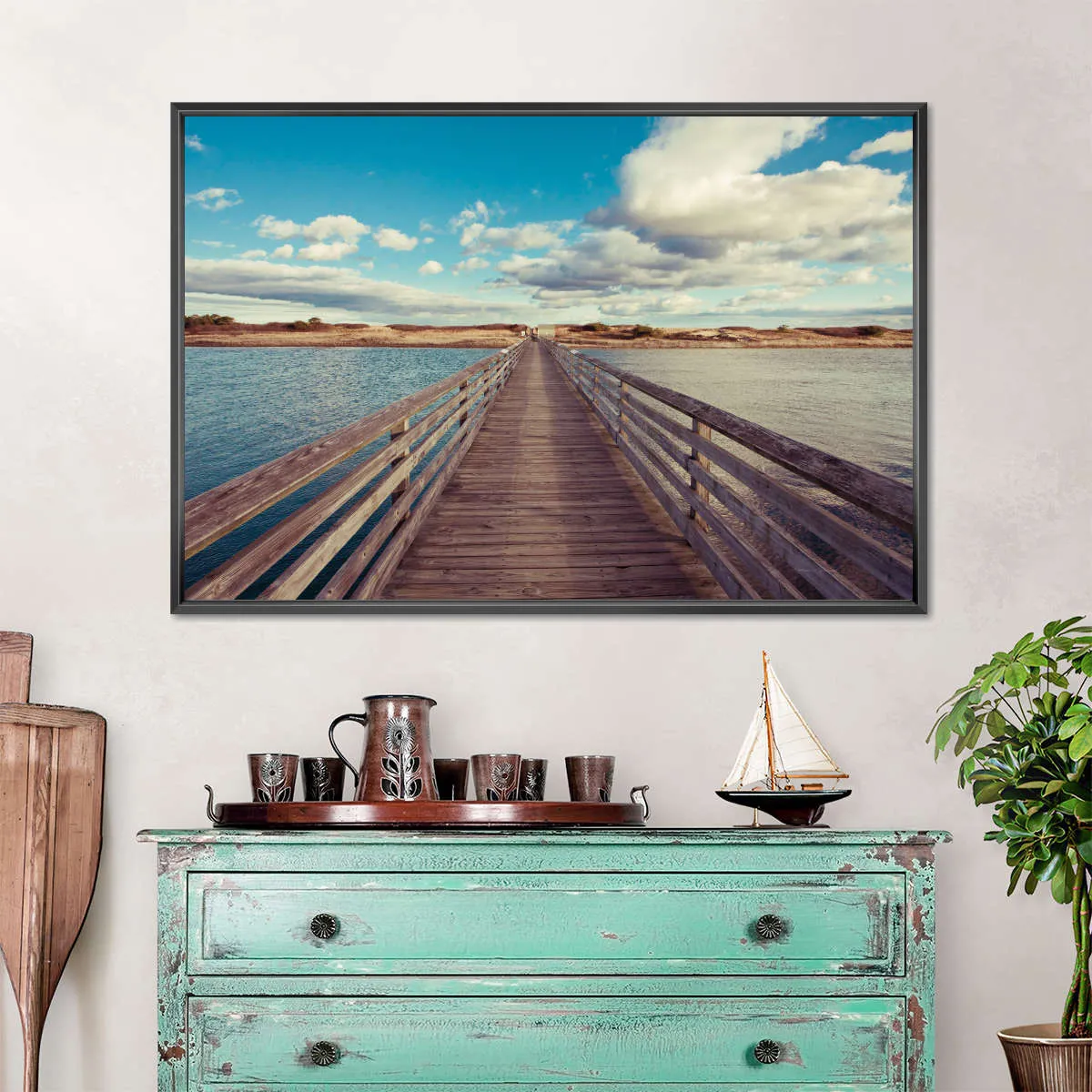 A Bridge To The Beach Wall Art