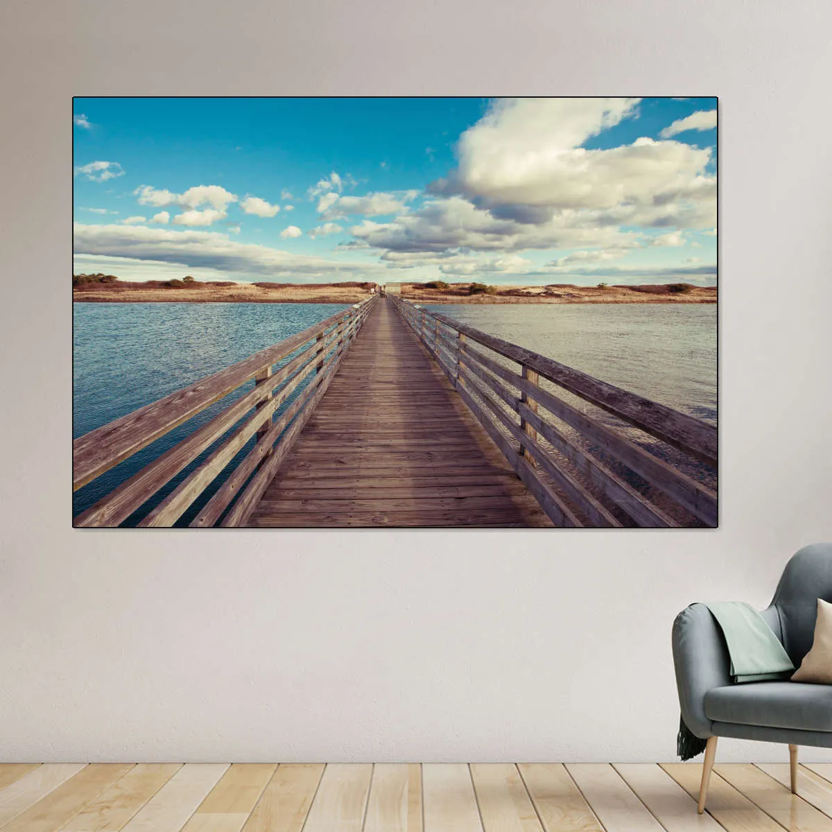 A Bridge To The Beach Wall Art