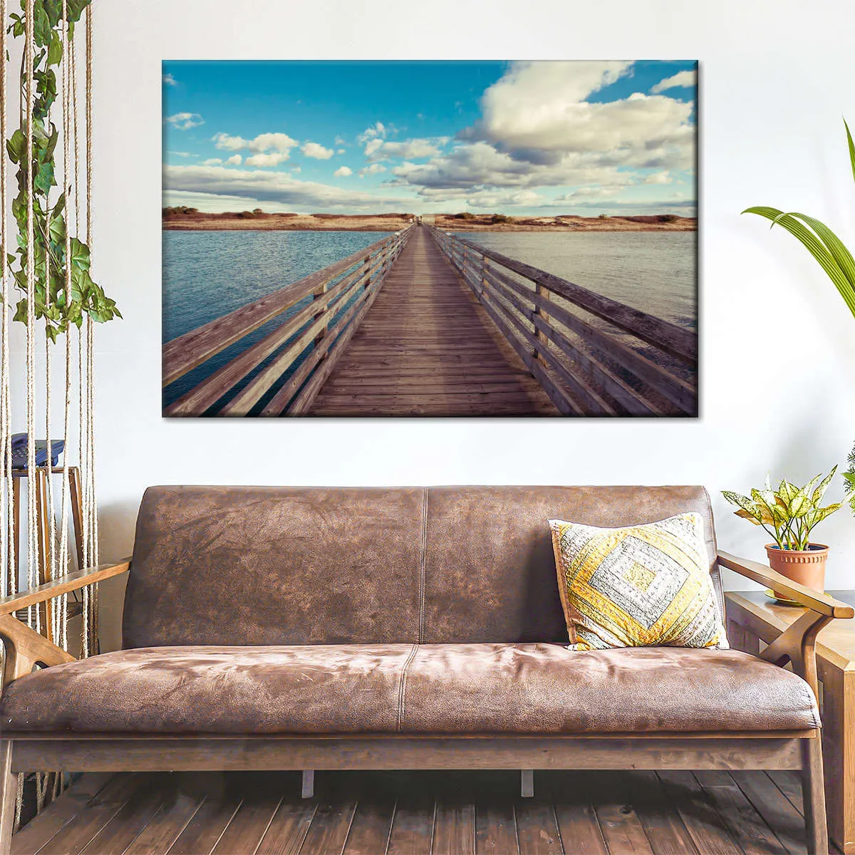 A Bridge To The Beach Wall Art