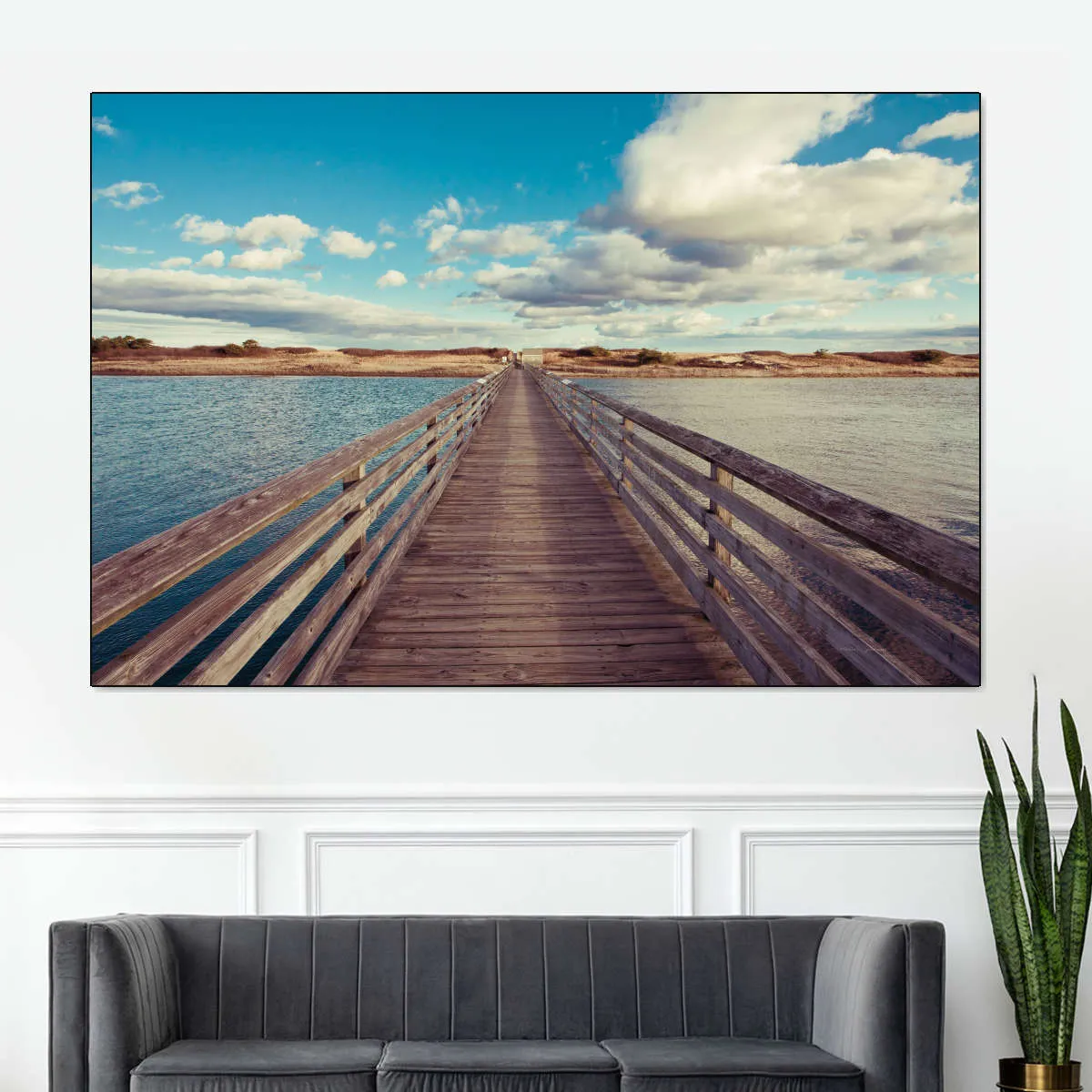 A Bridge To The Beach Wall Art