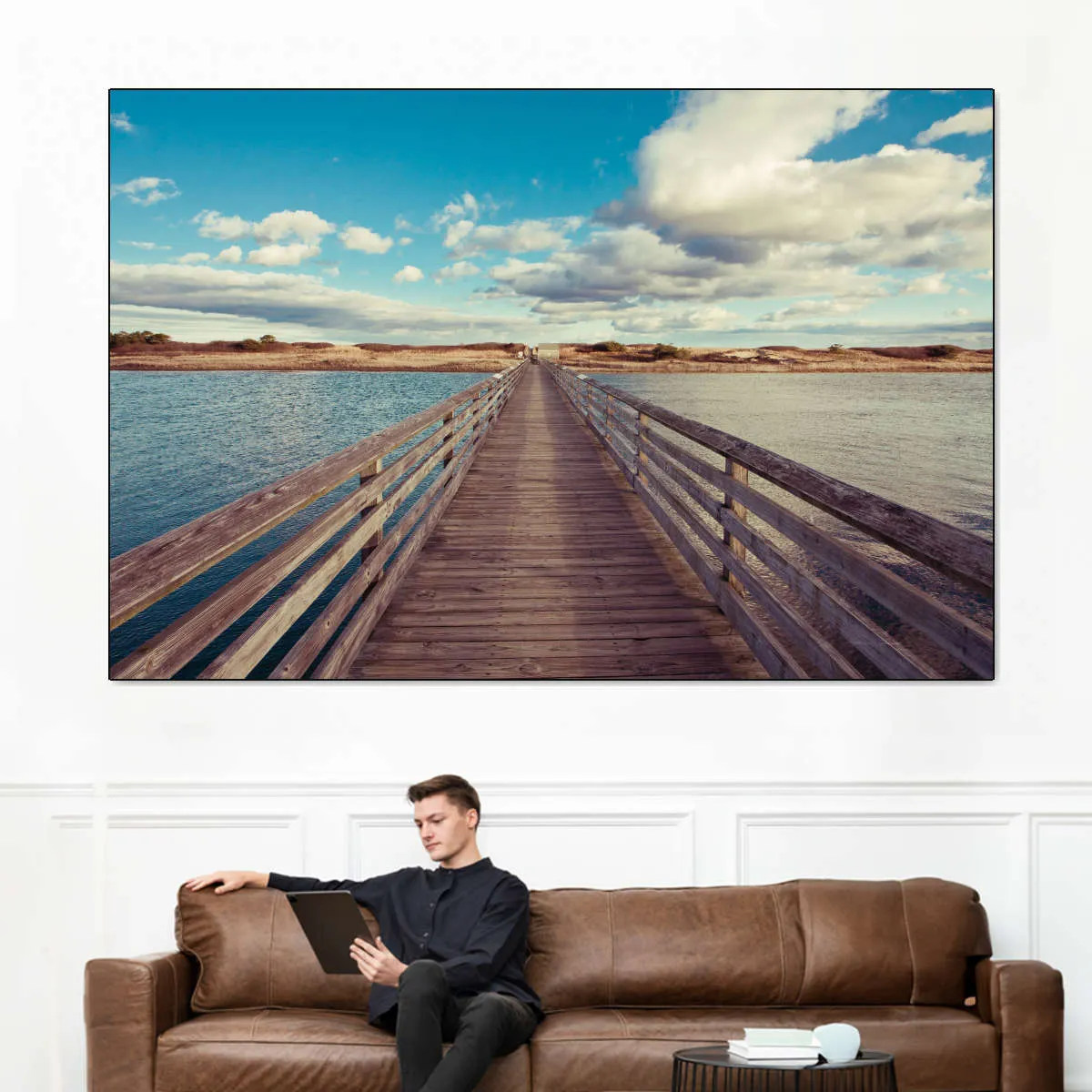 A Bridge To The Beach Wall Art
