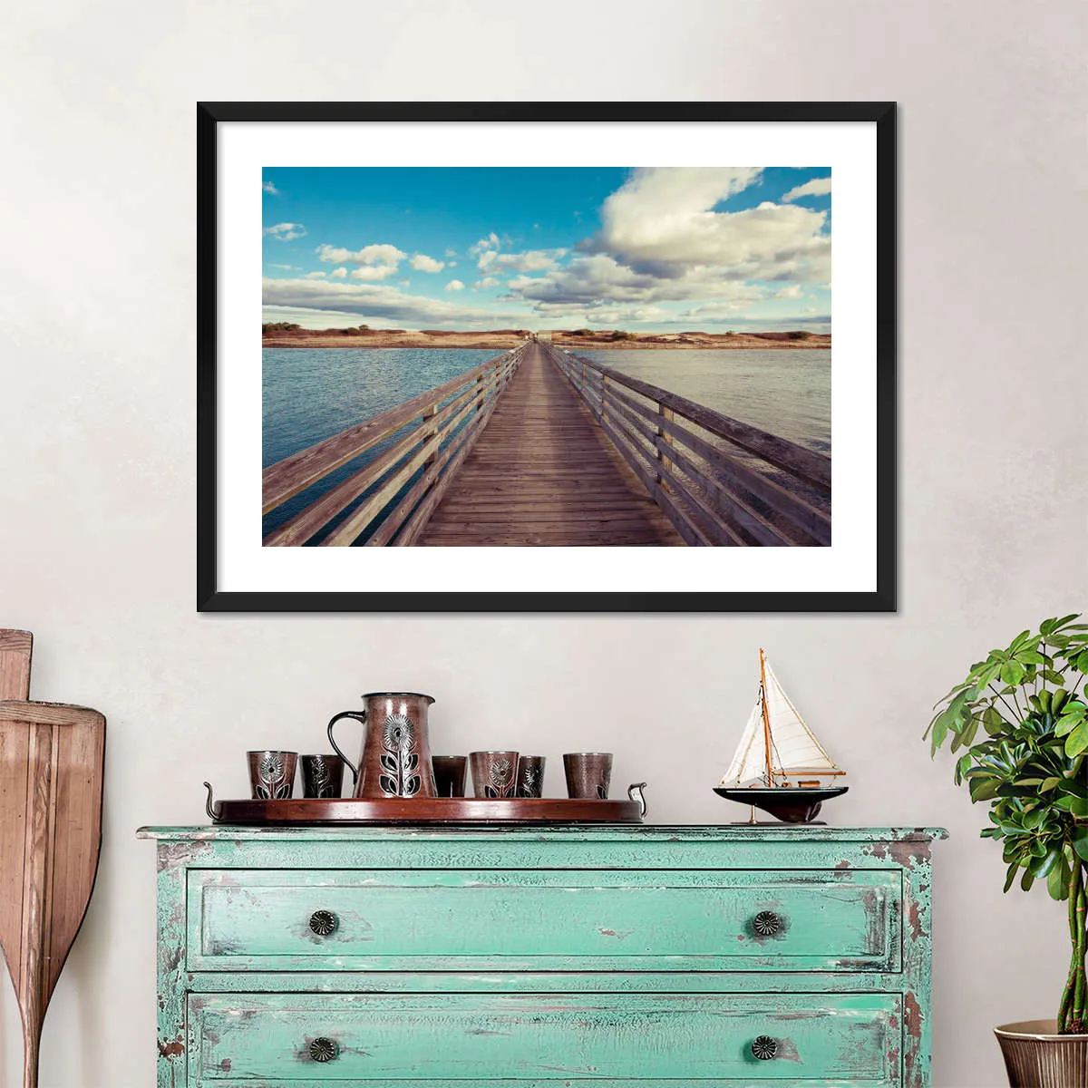 A Bridge To The Beach Wall Art