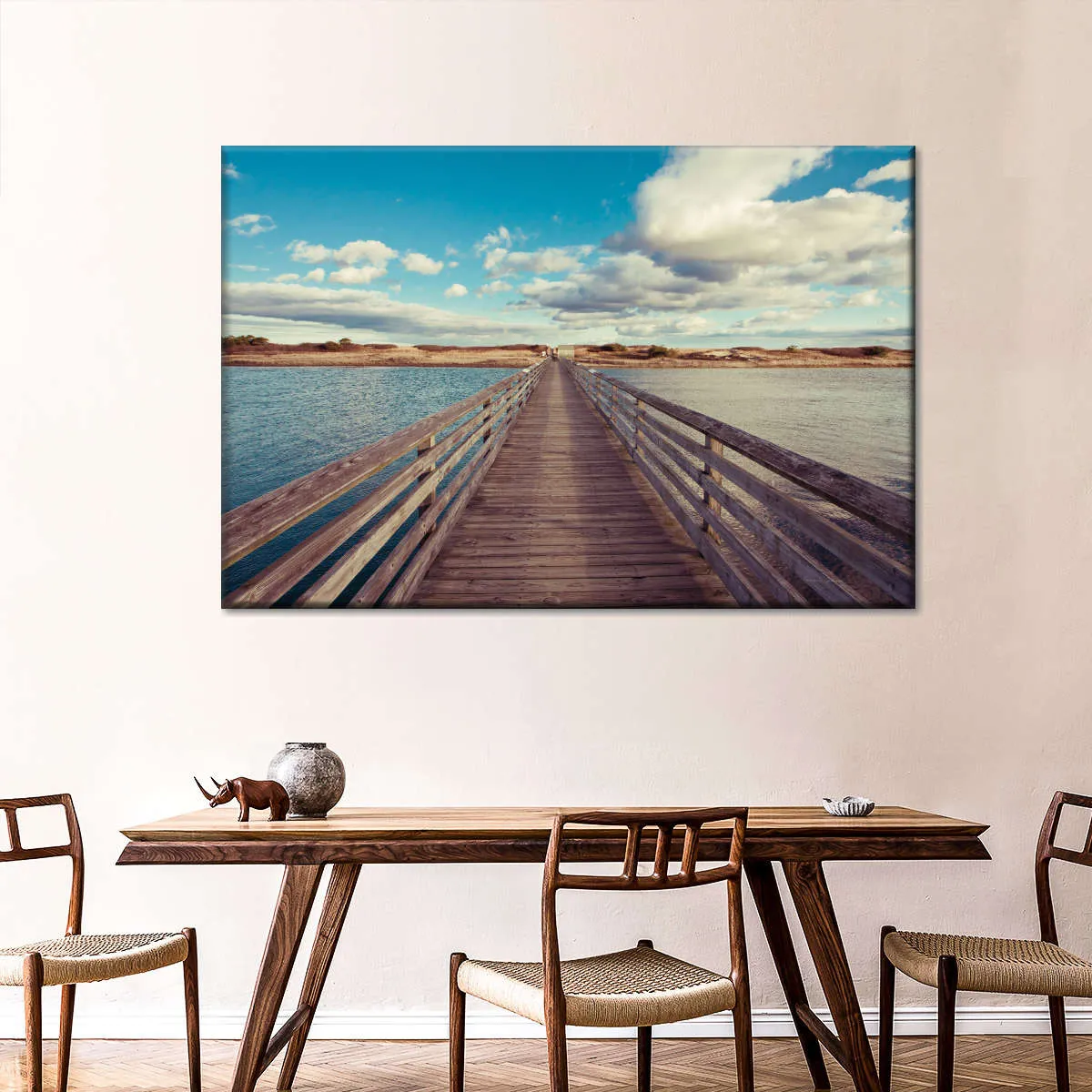 A Bridge To The Beach Wall Art
