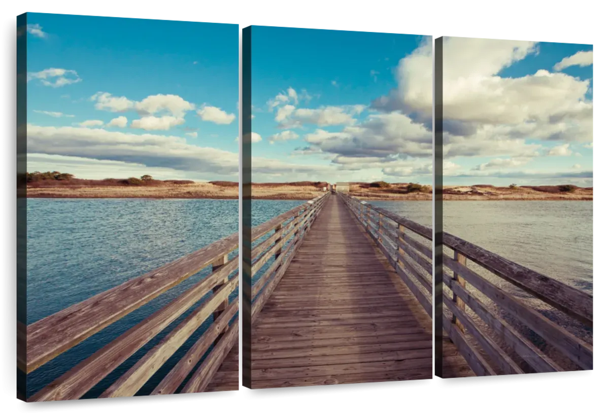 A Bridge To The Beach Wall Art