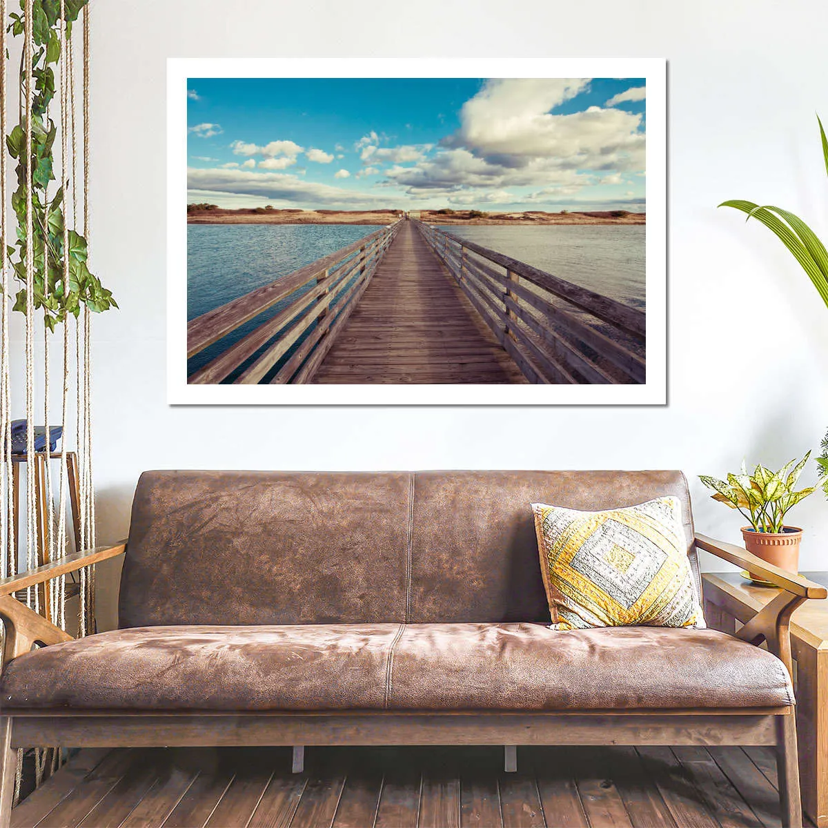 A Bridge To The Beach Wall Art