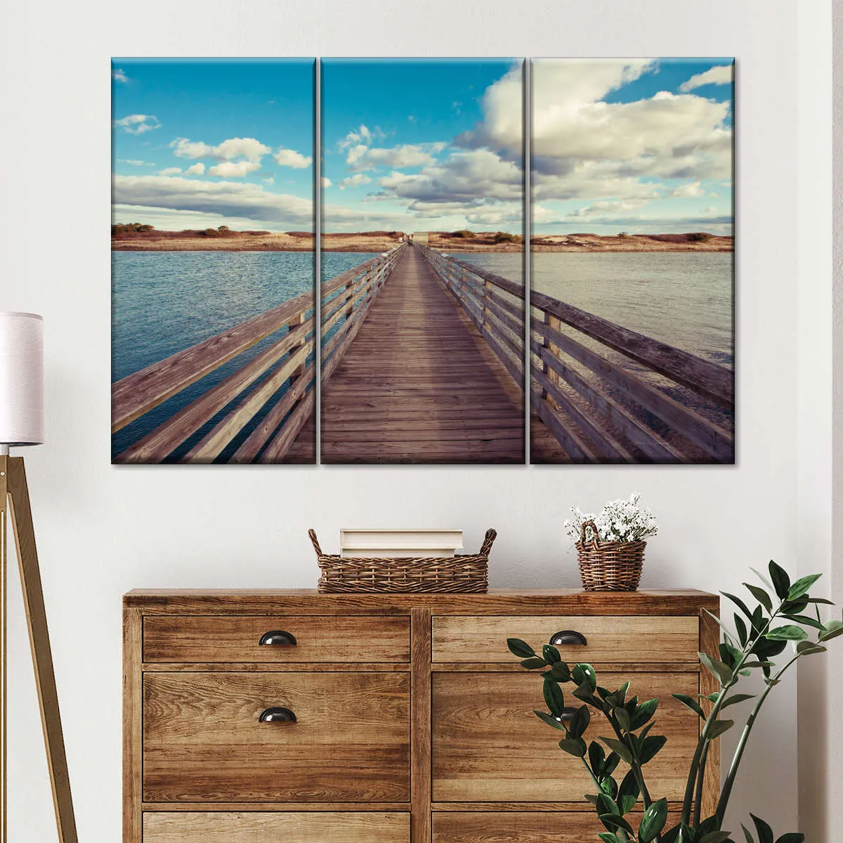 A Bridge To The Beach Wall Art