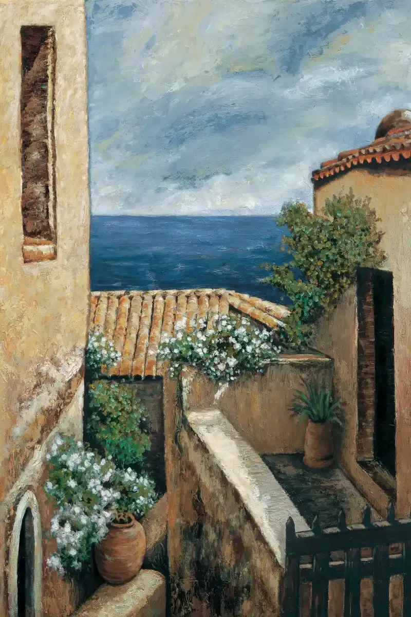 A Coastal Village I Wall Art