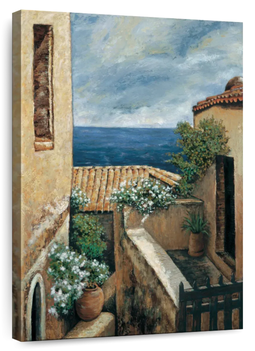 A Coastal Village I Wall Art