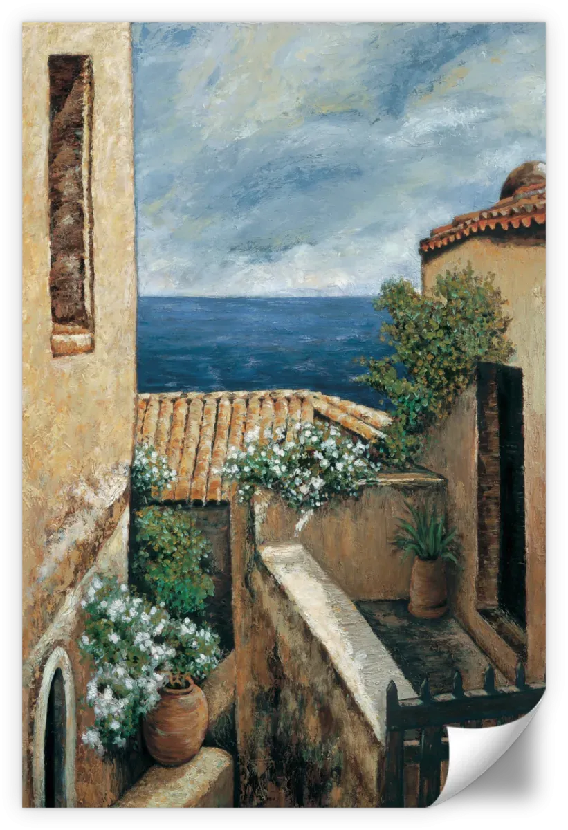 A Coastal Village I Wall Art