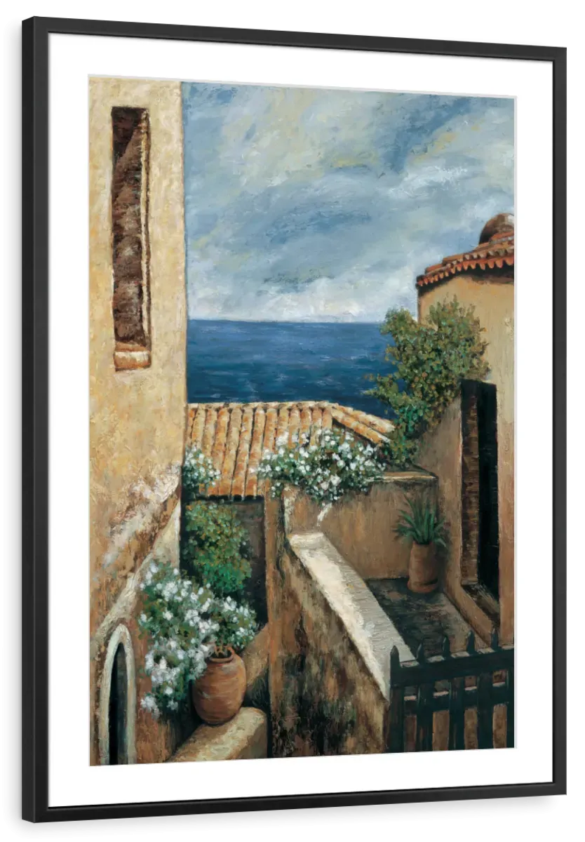 A Coastal Village I Wall Art