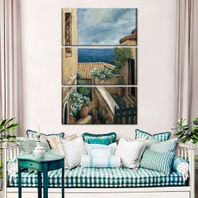 A Coastal Village I Wall Art