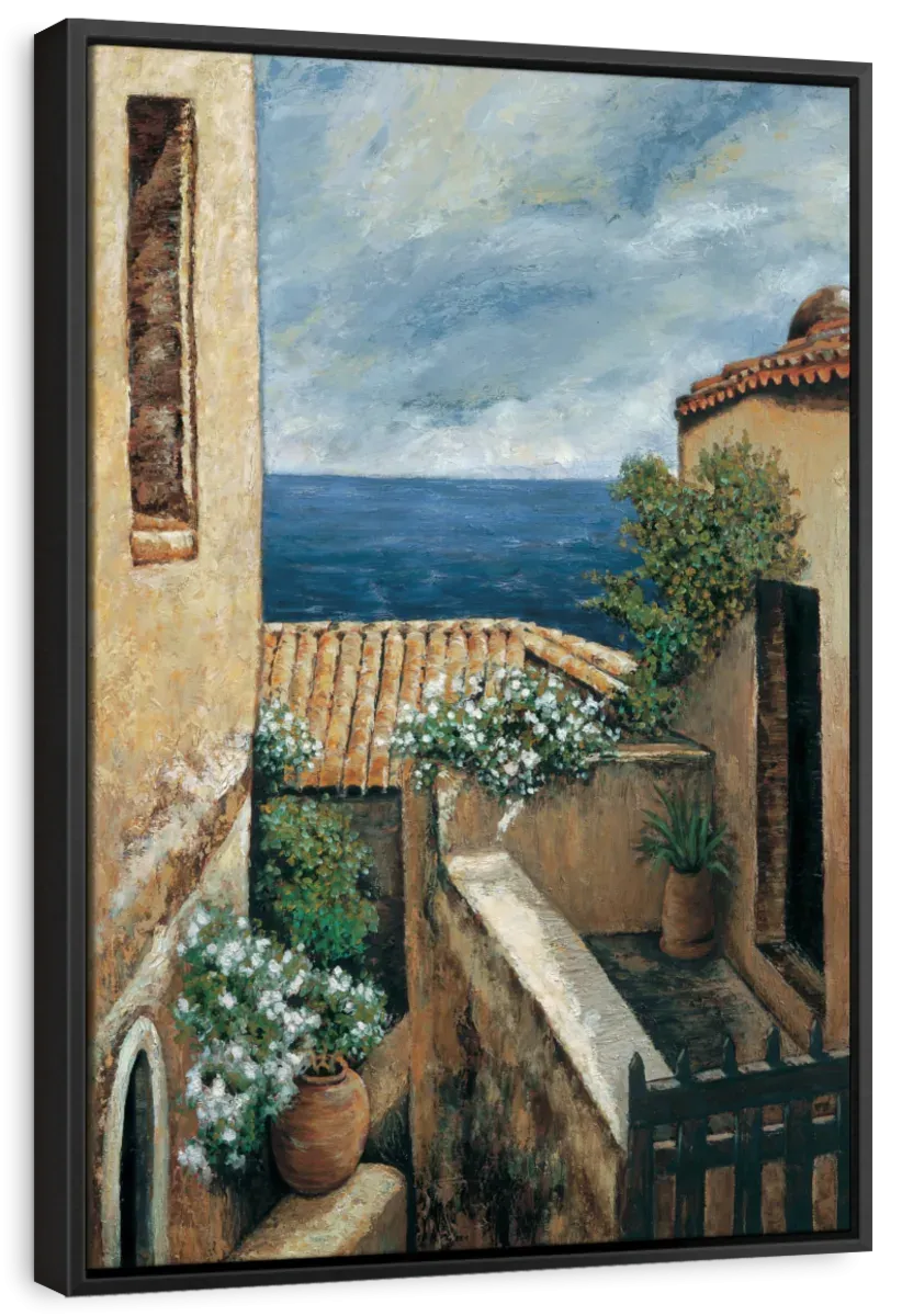A Coastal Village I Wall Art