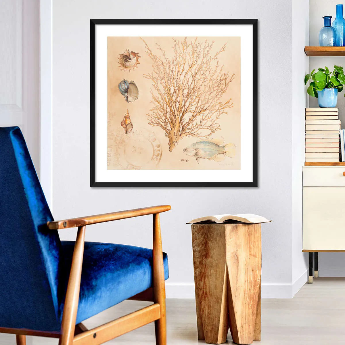 A Coral Medley II Wall Art