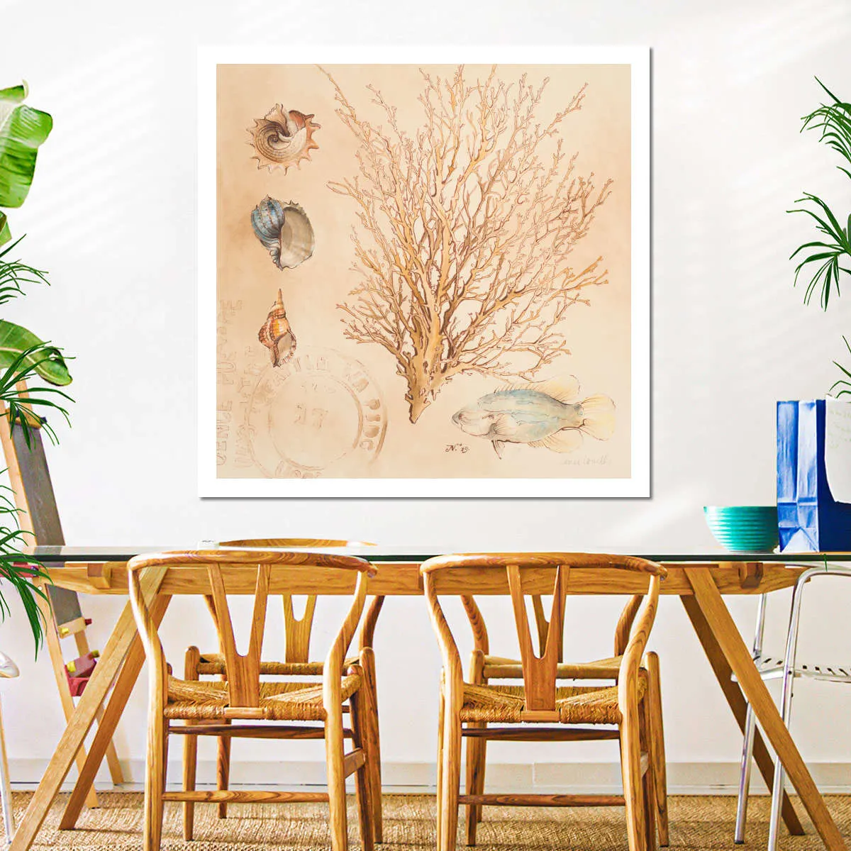 A Coral Medley II Wall Art