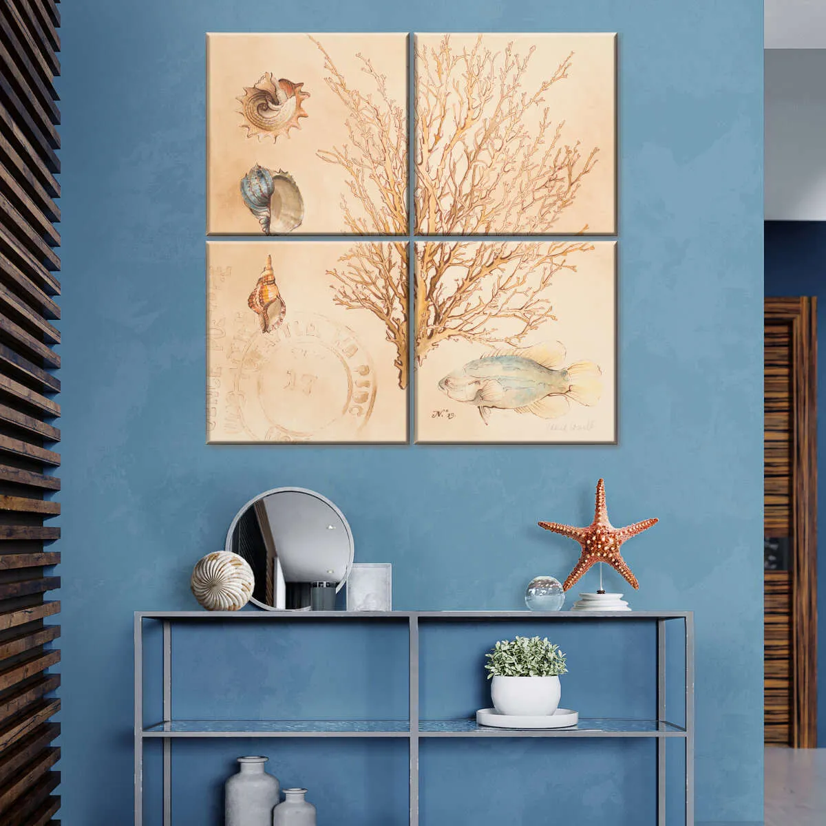 A Coral Medley II Wall Art