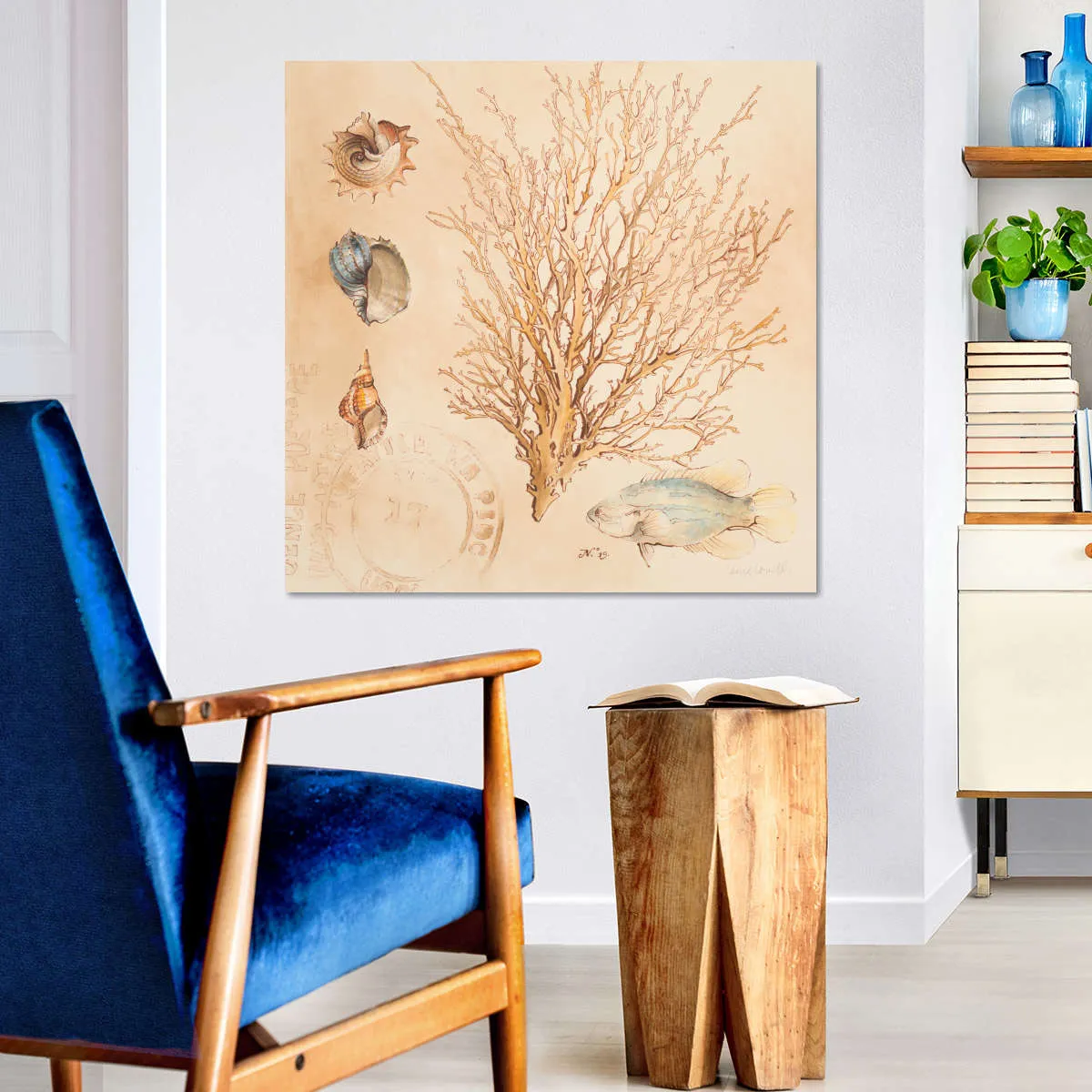 A Coral Medley II Wall Art