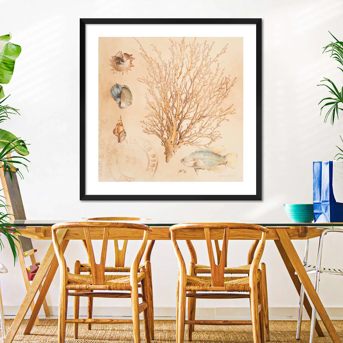 A Coral Medley II Wall Art