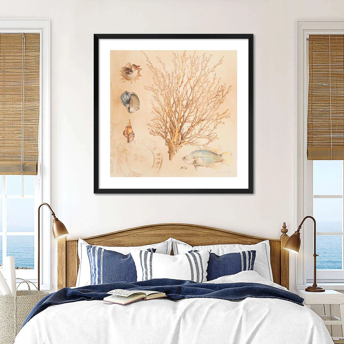 A Coral Medley II Wall Art