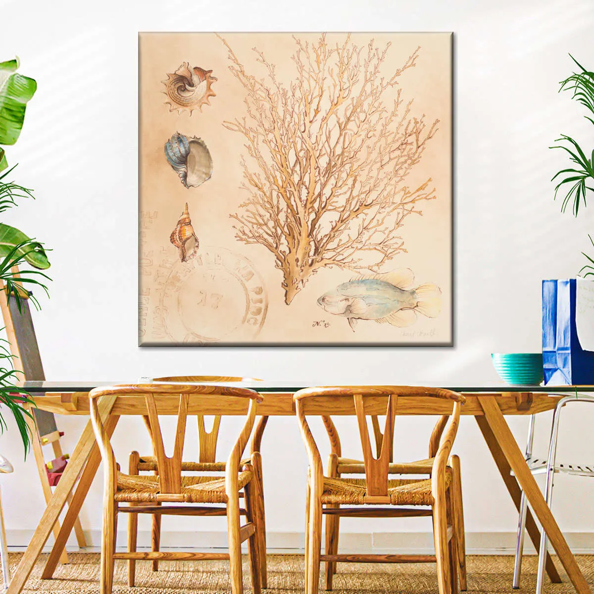 A Coral Medley II Wall Art