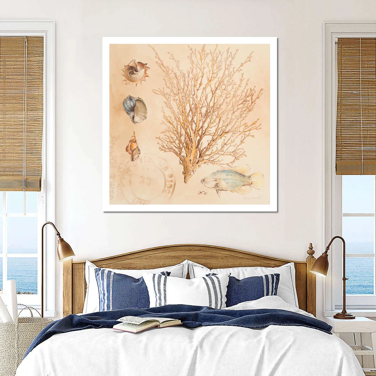 A Coral Medley II Wall Art