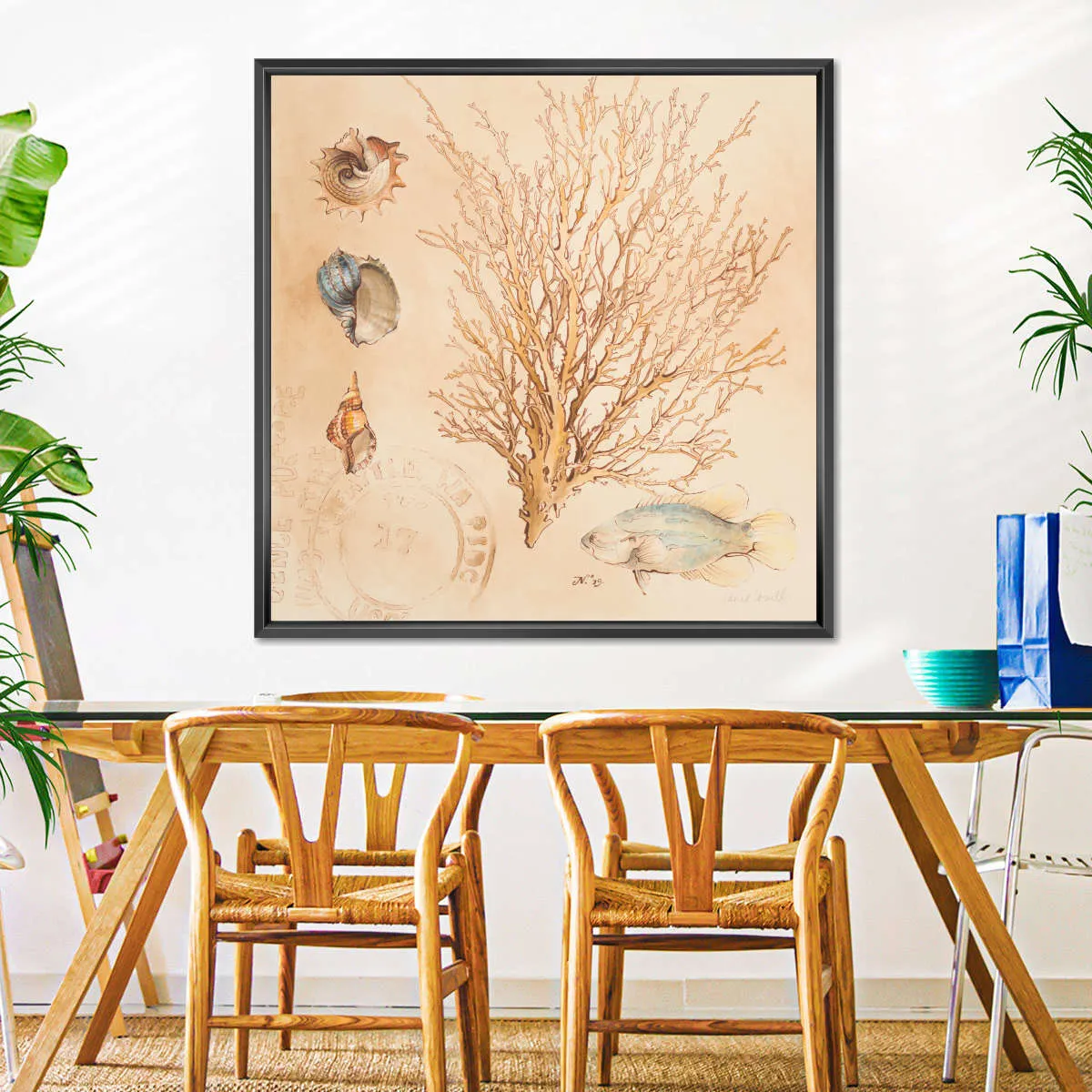 A Coral Medley II Wall Art
