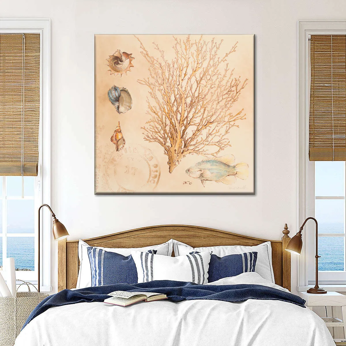 A Coral Medley II Wall Art