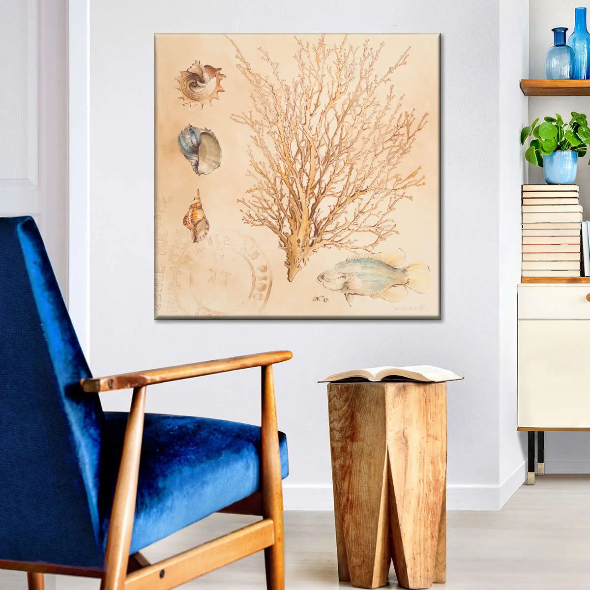 A Coral Medley II Wall Art