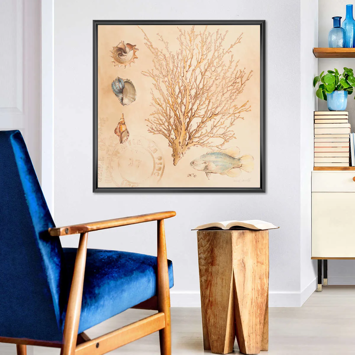 A Coral Medley II Wall Art