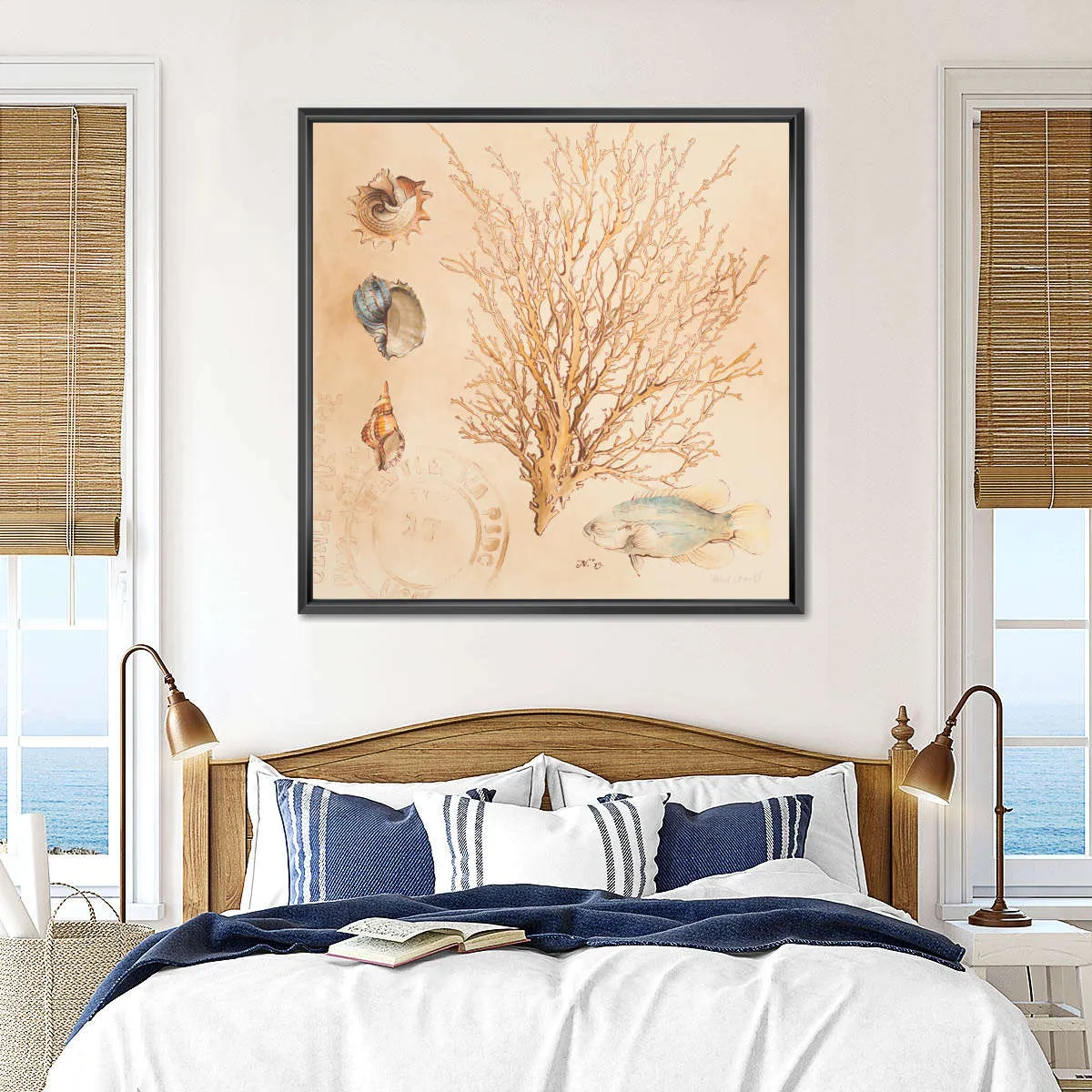 A Coral Medley II Wall Art