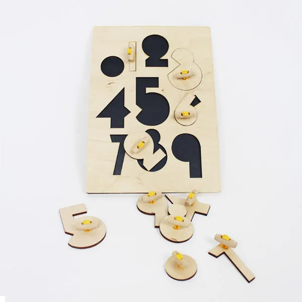 &me Puzzle Numbers – Yellow