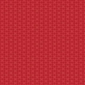 Andover Rouge 9734 R Checker Board By The Yard