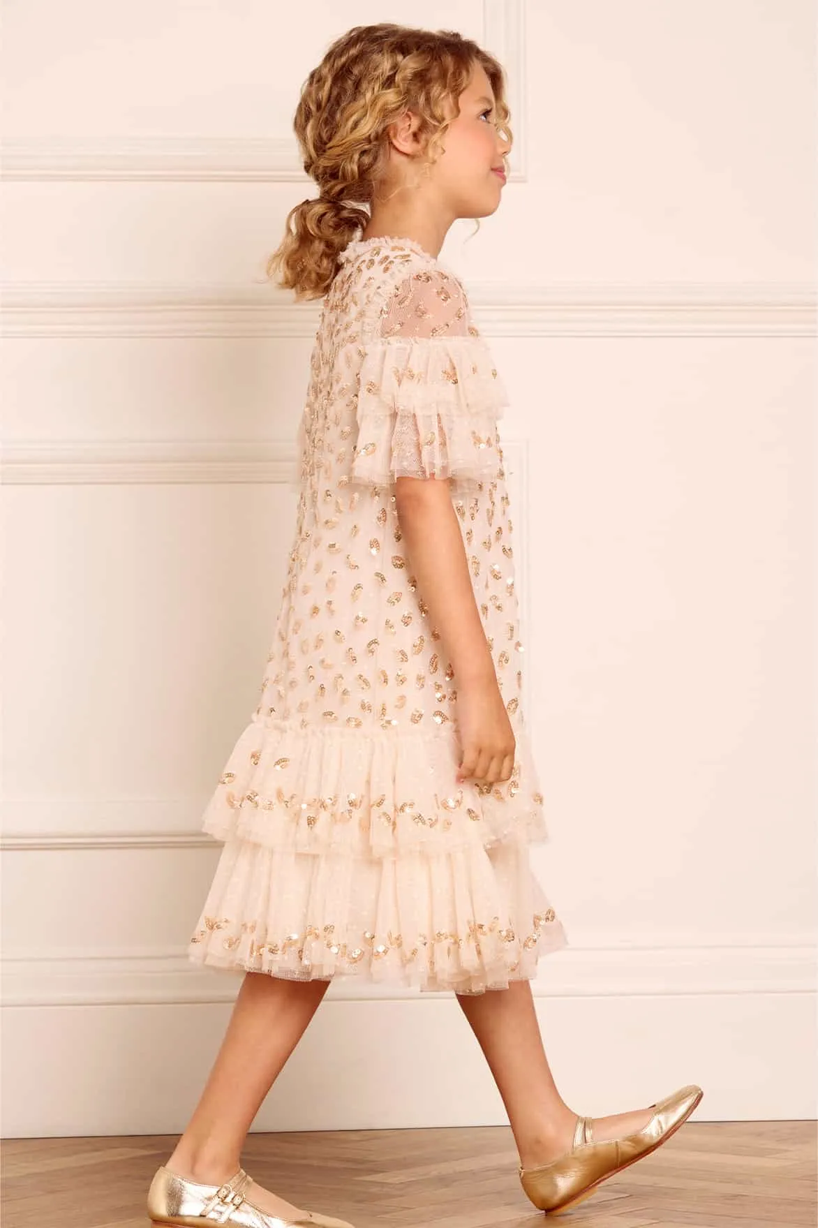 Autumn Leaves Kids Dress