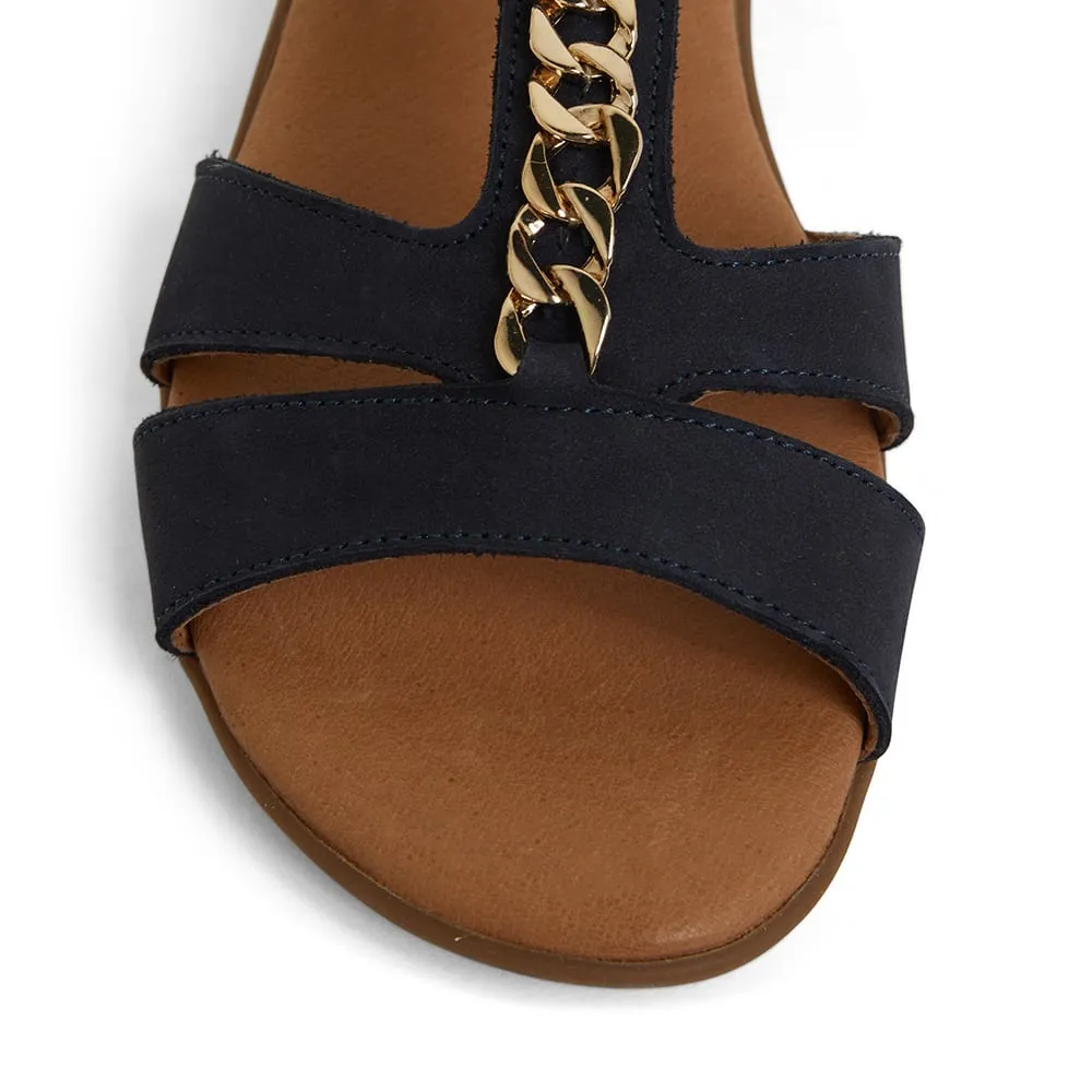 Baleno Sandal in Navy Nubuck