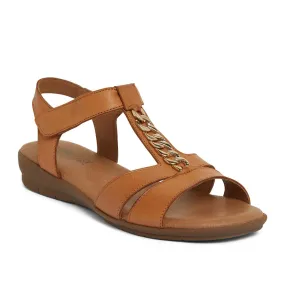 Baleno Sandal in Tan Leather