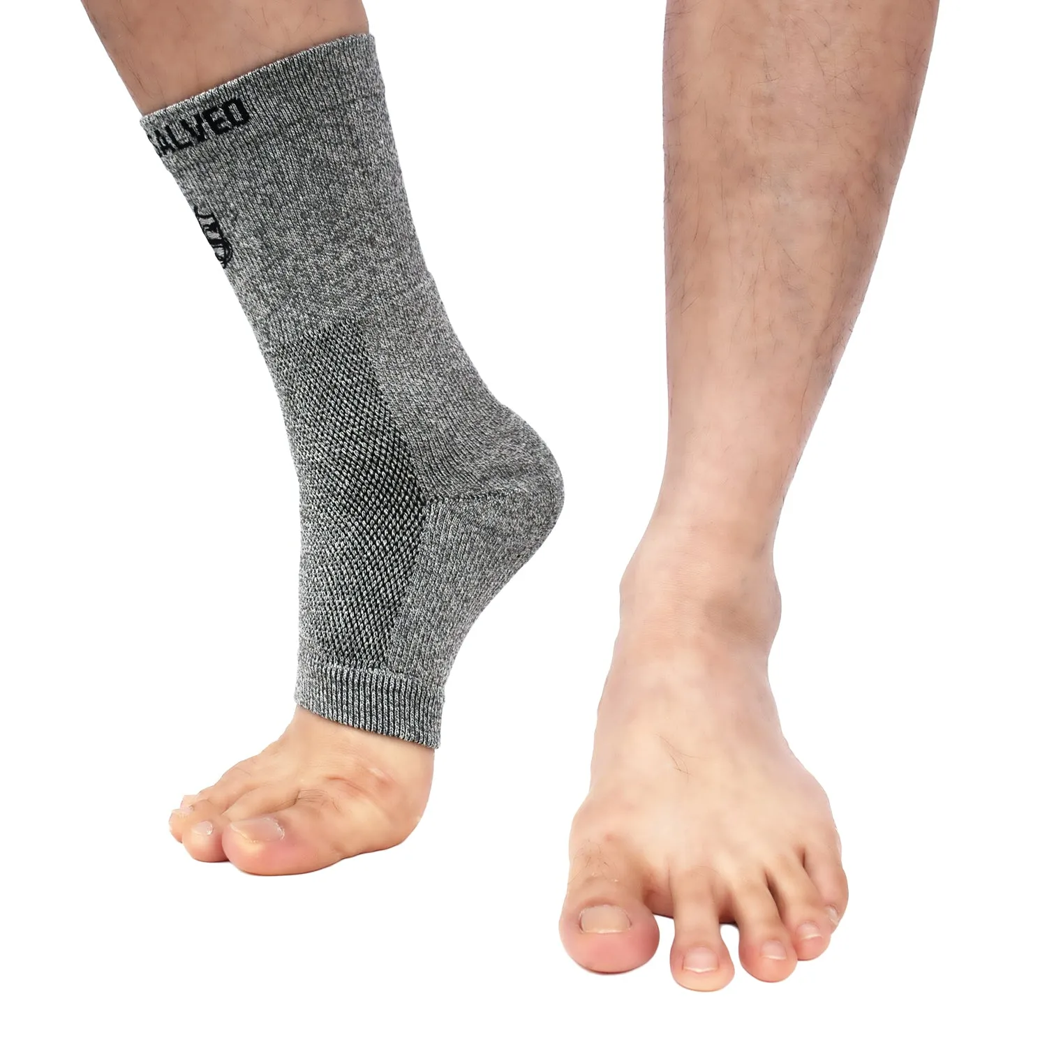 Bamboo Charcoal and Germanium Ankle Sleeve (1PC)