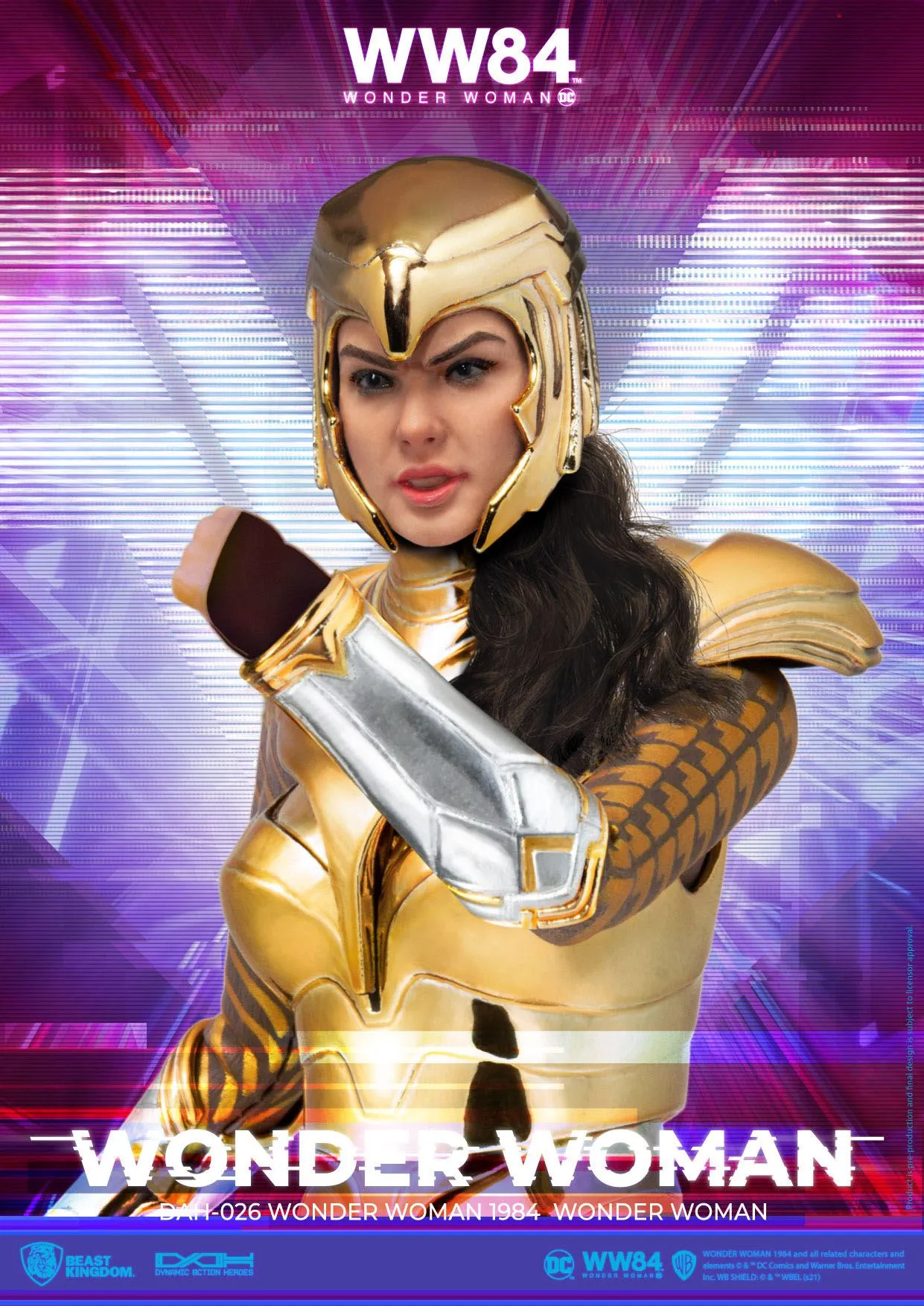 Beast Kingdom Wonder Woman 1984 Dynamic 8ction Heroes 1/9 Action Figure