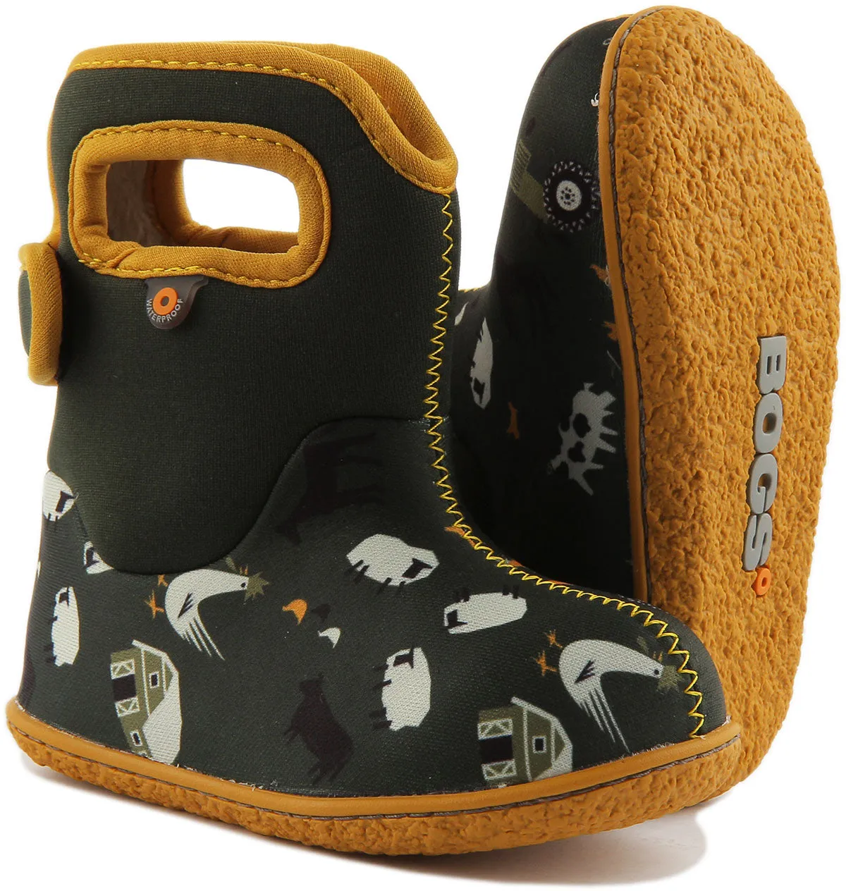 Bogs Baby Bogs Farm In Green For Infants