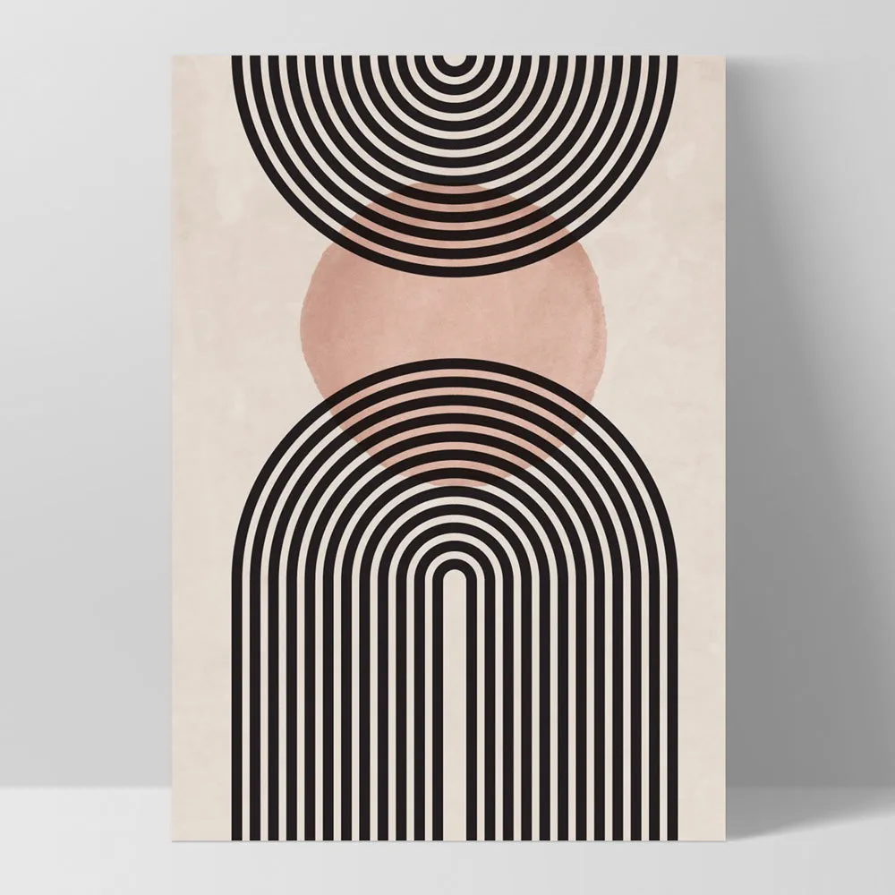 Boho Arches Abstract II - Art Print