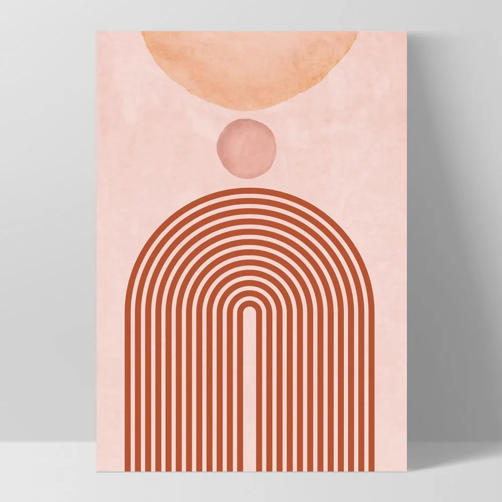 Boho Arches Abstract V - Art Print