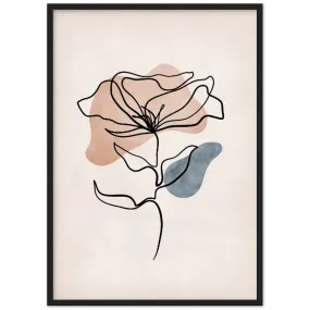 Boho Floral Wall Art