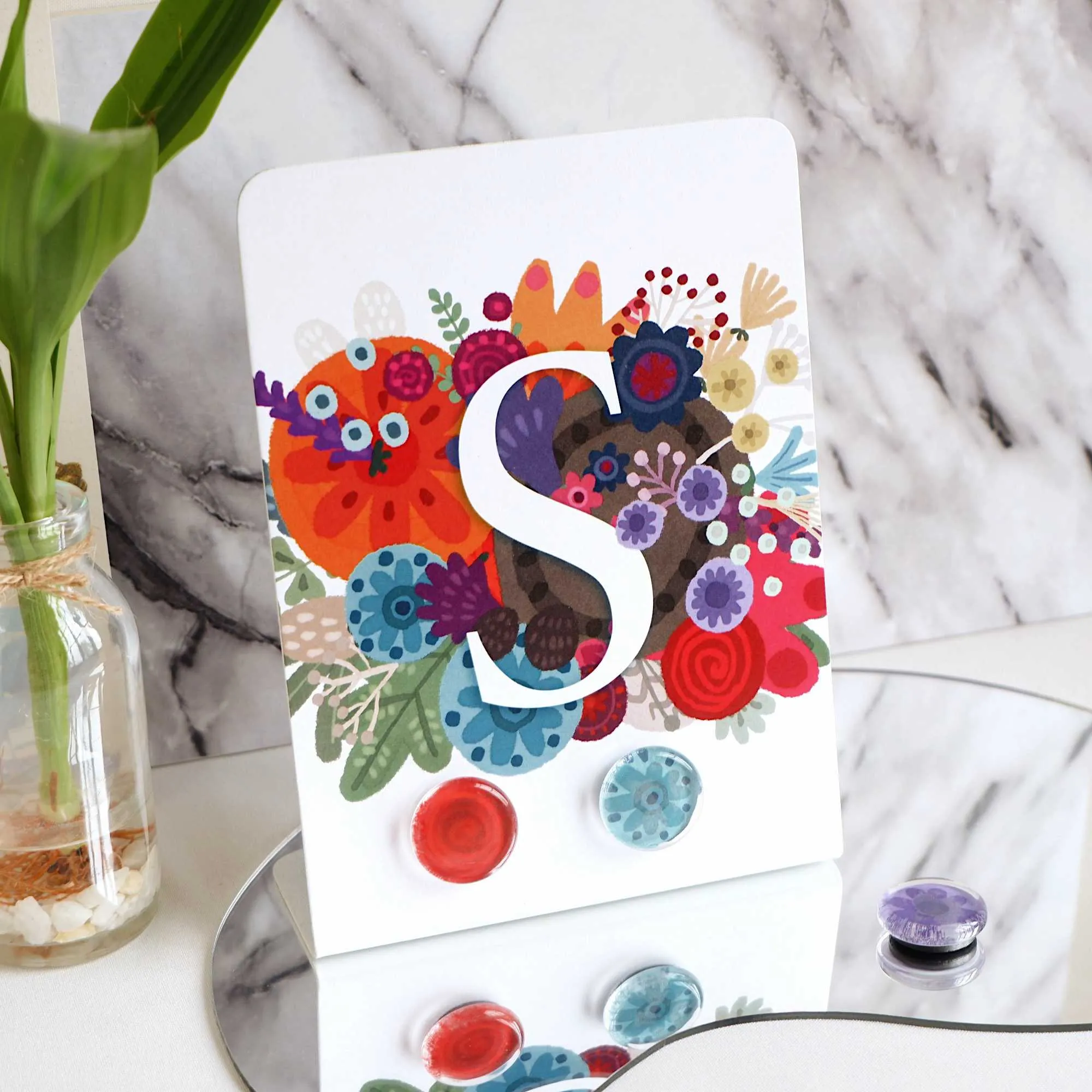 Burst of Colors Desk Magnet Board [CLEARANCE]
