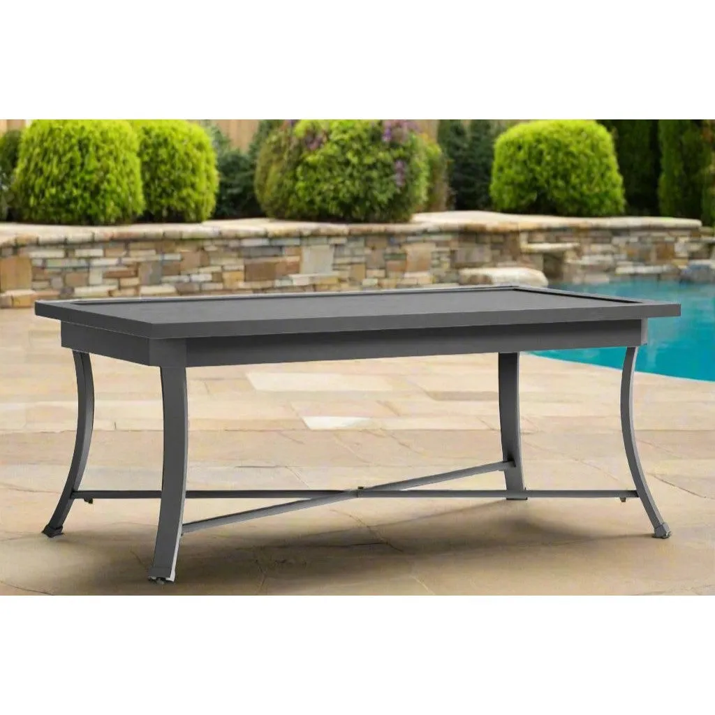 Cannes Gray Outdoor 23" Square End Table