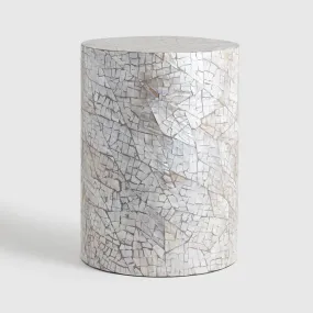 Capiz Shell Side Table