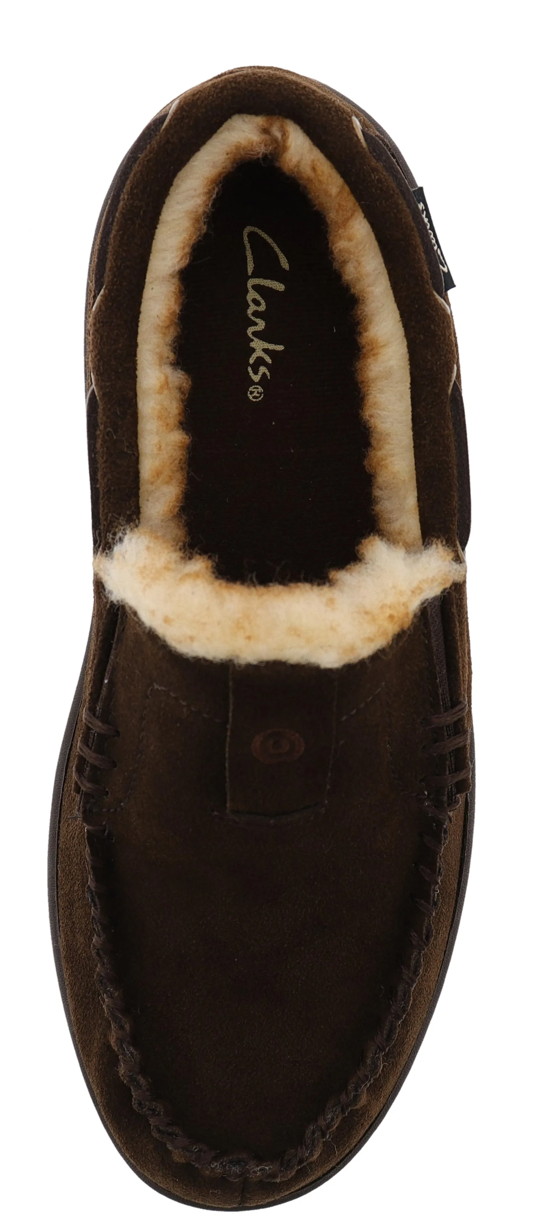 Clarks Men's Indoor Outdoor Moccasin Winter Slippers Justin