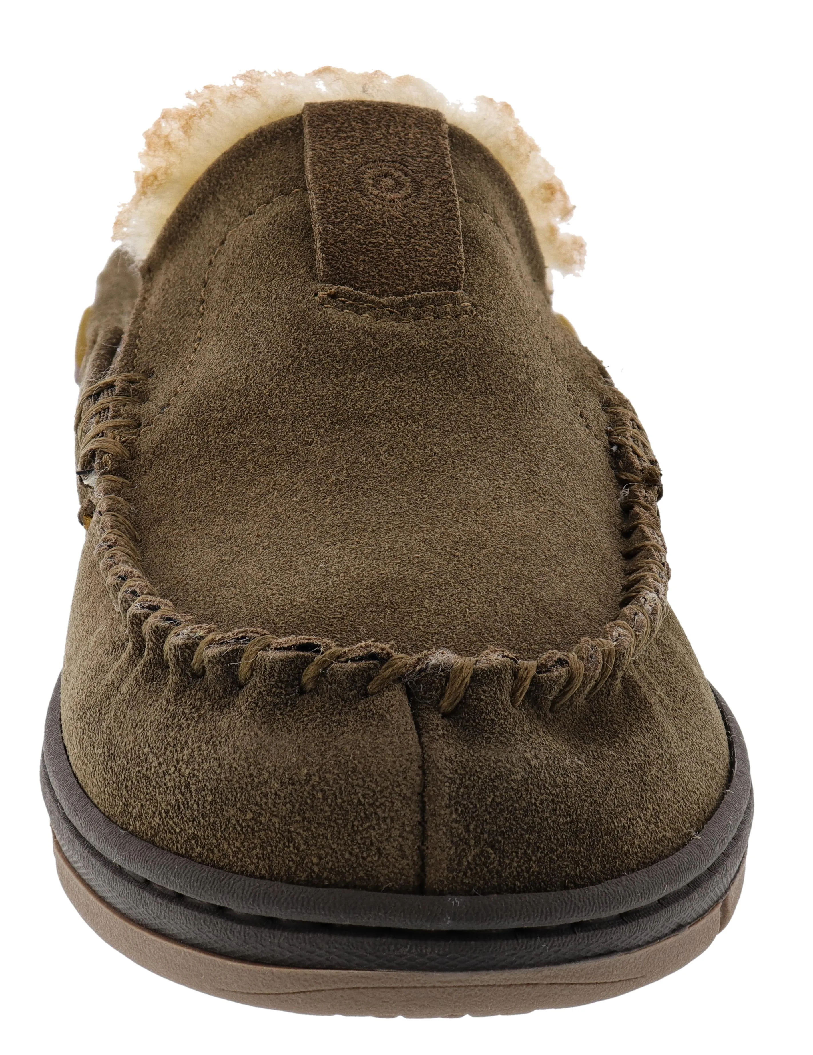 Clarks Men's Indoor Outdoor Moccasin Winter Slippers Justin