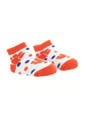 Clemson Tigers Toddler Socks Low Cut Little Fan