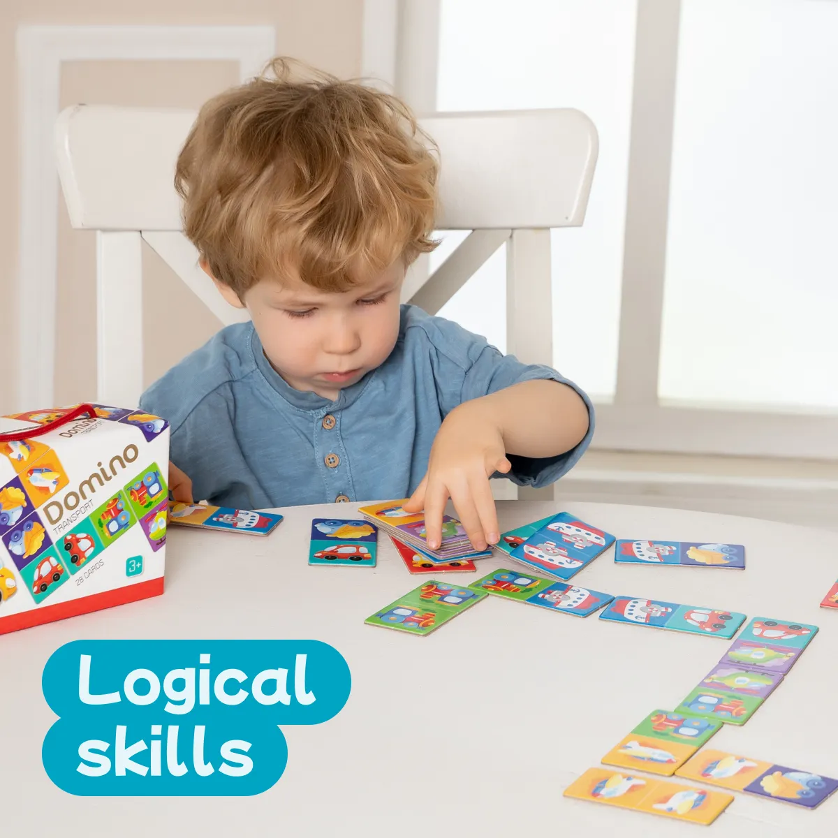 Domino Board Game for Toddlers Age 3 