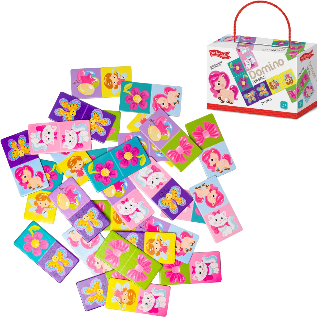 Domino Board Game for Toddlers Age 3 