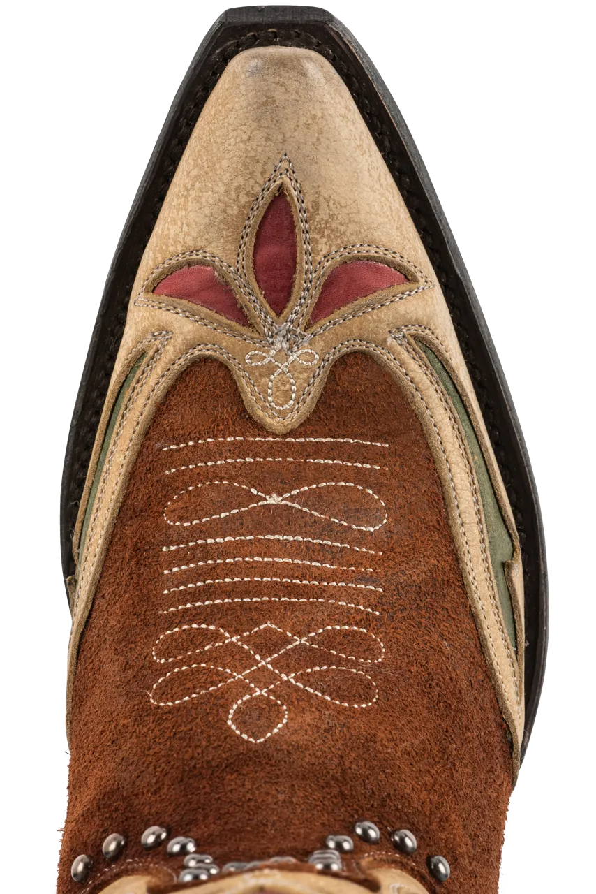 Double D Ranch by Old Gringo Women's Yellowstone Cowgirl Boots - Tan