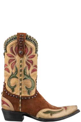 Double D Ranch by Old Gringo Women's Yellowstone Cowgirl Boots - Tan